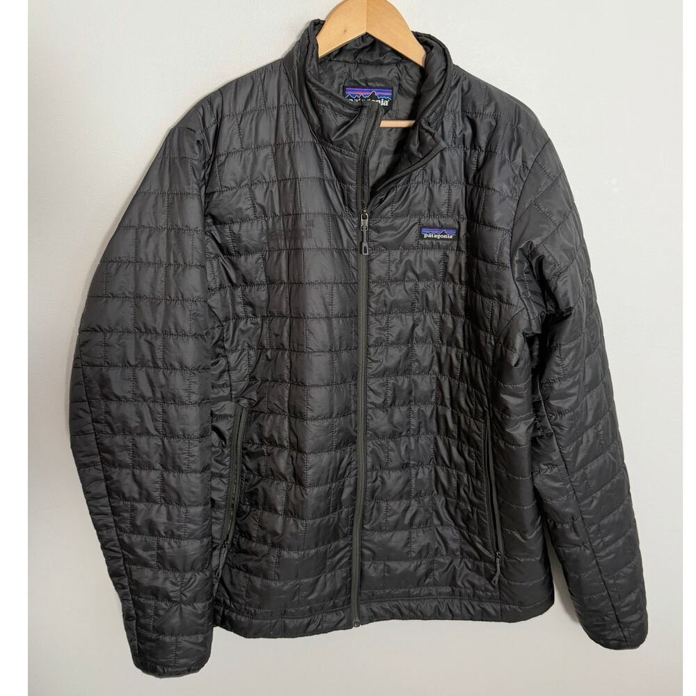 Patagonia Dark Grey Pimaloft Nano Puff jacket Men's size XL